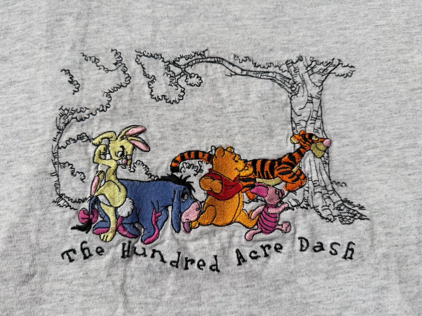 くまのプーさん＆フレンズ 刺繍Tシャツ【90s】