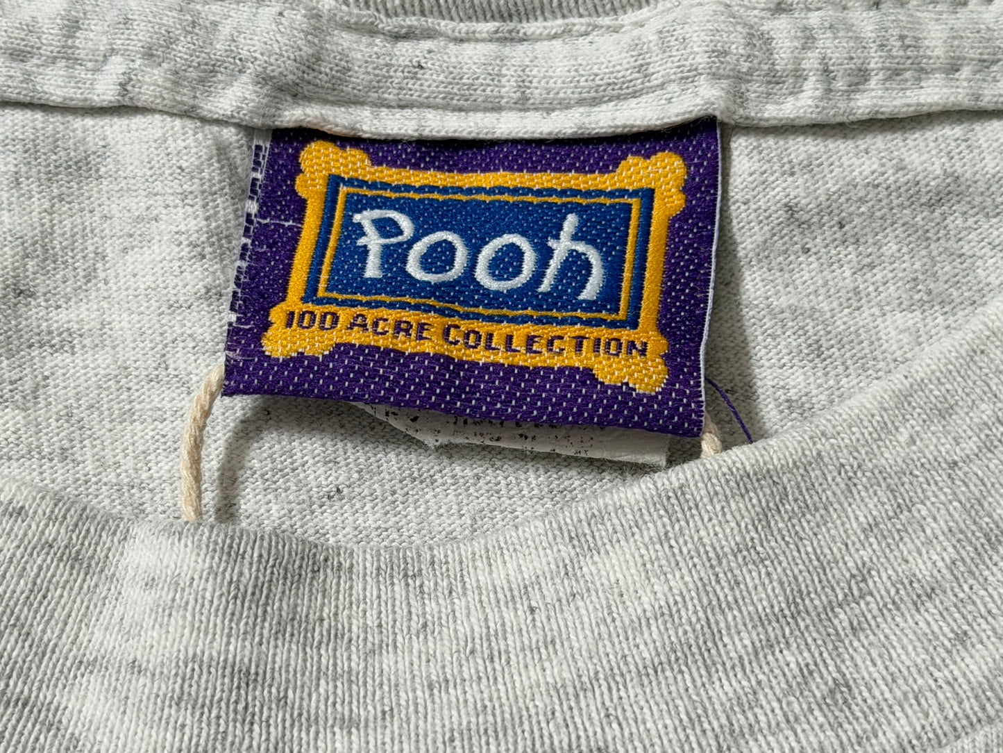 くまのプーさん＆フレンズ 刺繍Tシャツ【90s】