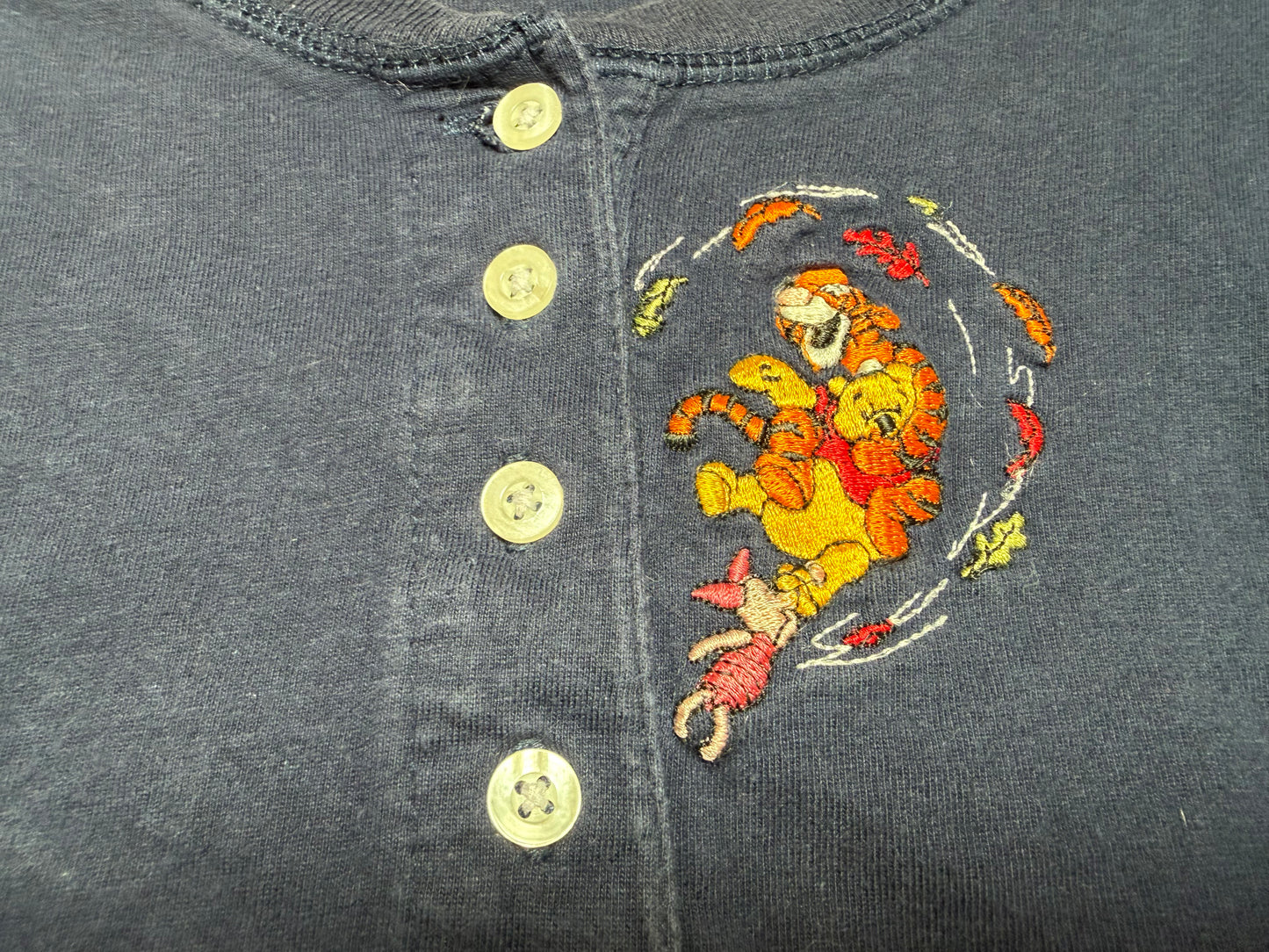 プーフレのボタンロングTシャツ【90's】