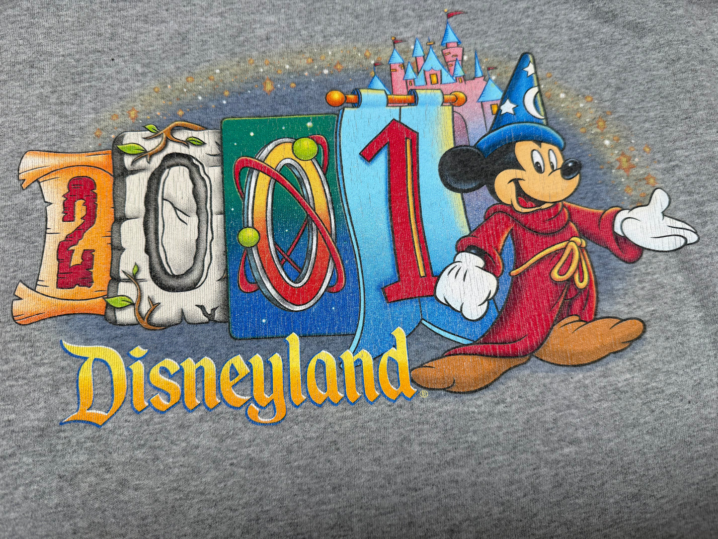 DIsneyland ロゴ弟子君記念Tシャツ【90’s】