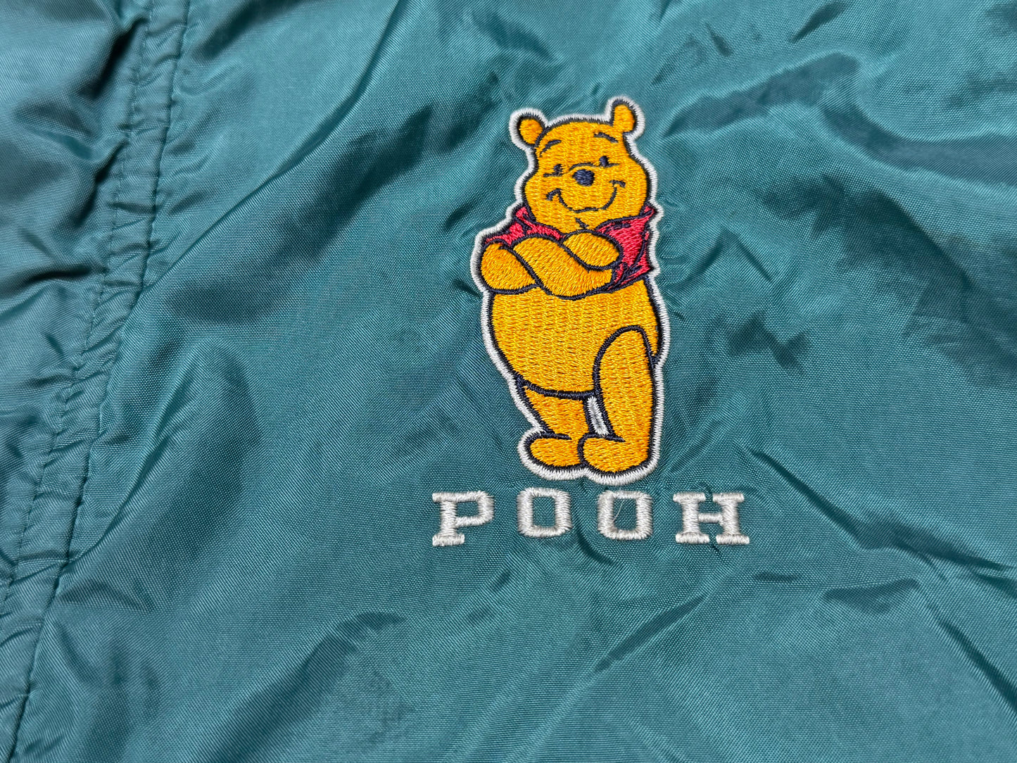 プーさんのナイロンパーカー【緑】