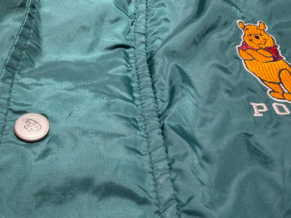 プーさんのナイロンパーカー【緑】