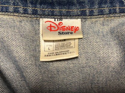 デニムジャケット/バック刺繍ミッキーフレンズ【00's】