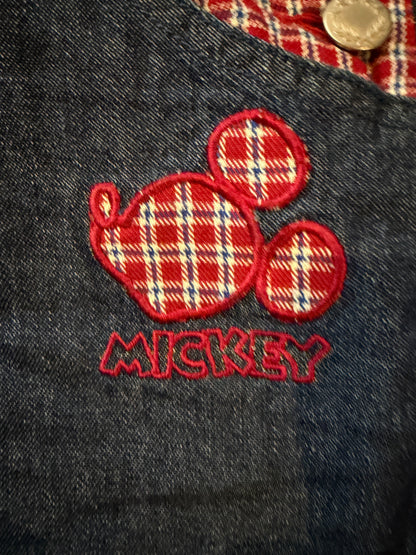 【未使用品】デニム切り替えスカート【東京ディズニーランド】