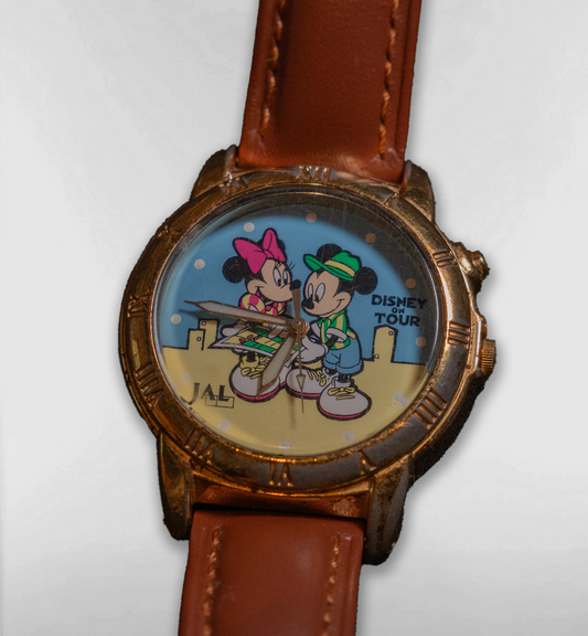 ミッキー&ミニーツアリスト腕時計【JAL】