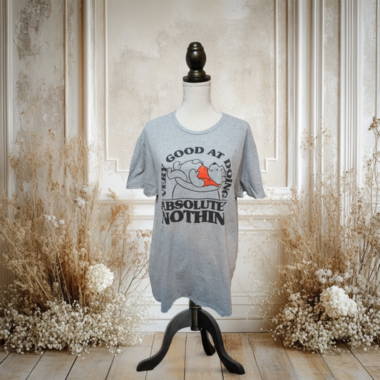プーさんのお腹いっぱいTシャツ