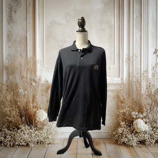 MMミッキーマウスポロロングTシャツ
