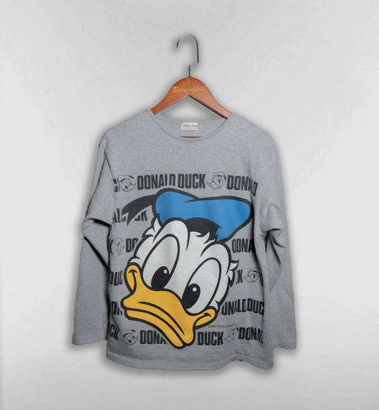 ドナルドの顔どんロンT