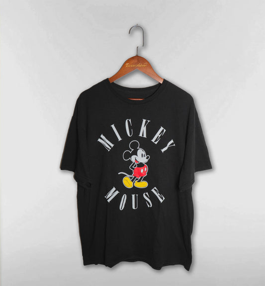 MICKEY プリントTシャツ（ブラック）