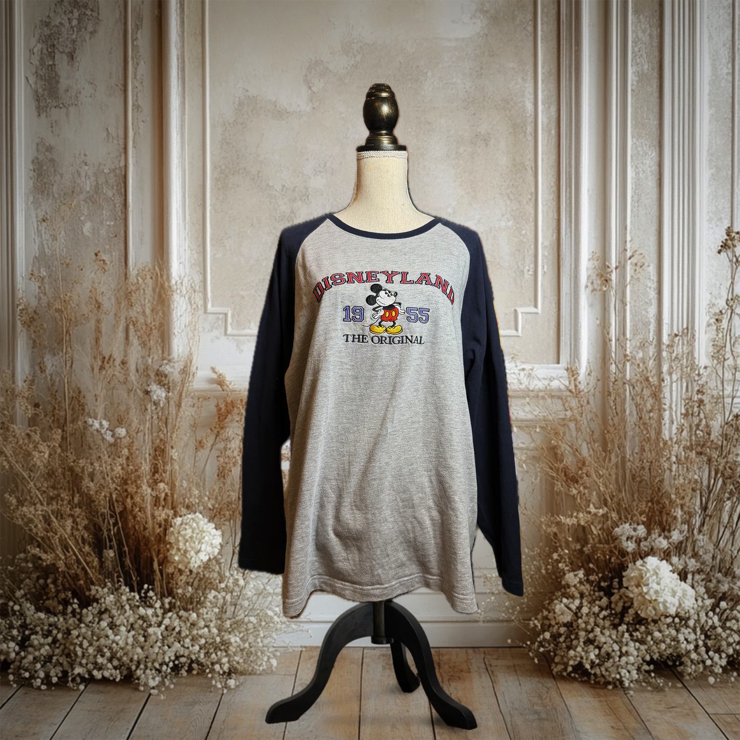 ミッキーのカレッジロンT【90's】