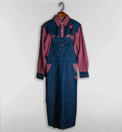 【未使用品】デニム切り替えスカート【東京ディズニーランド】