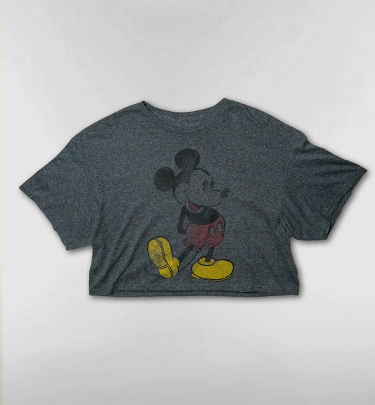 ショート丈スタンディングTシャツ