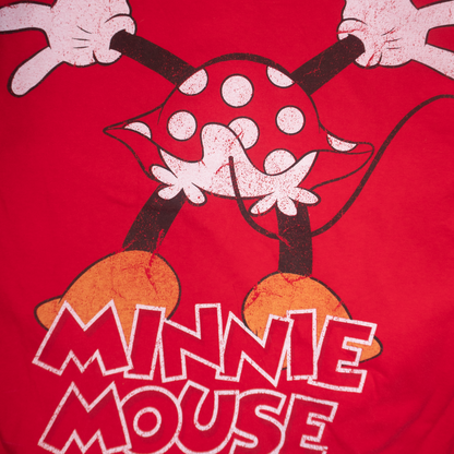 ミニーの顔破りTシャツ【WDW】