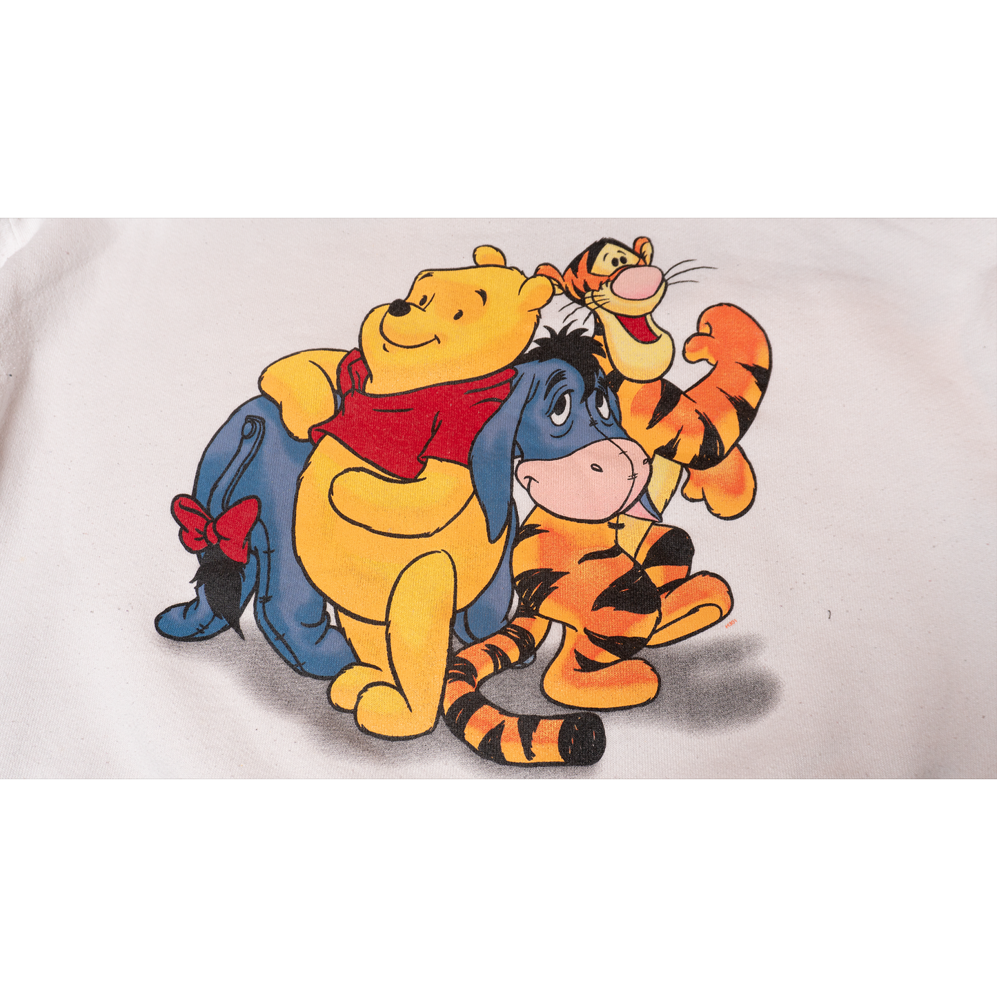 ホワイトなプーフレンズスウェット