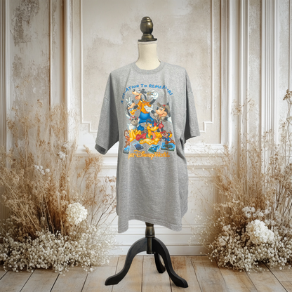 ミッキーフレンズアトラクションライドTシャツ【90s】