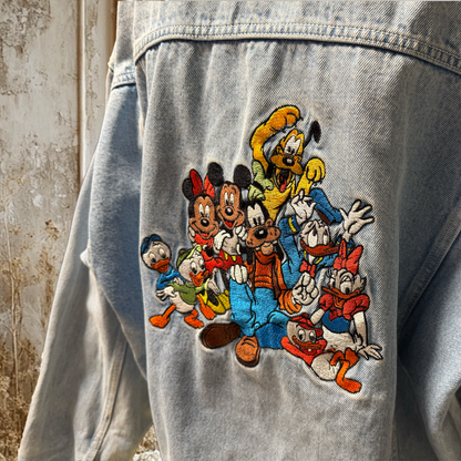 ミッキーフレンズバック刺繍デニムジャケット【90's】 – EverAstar