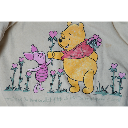 ”お花をプレゼント”プーのオーバーサイズスウェット【00's】