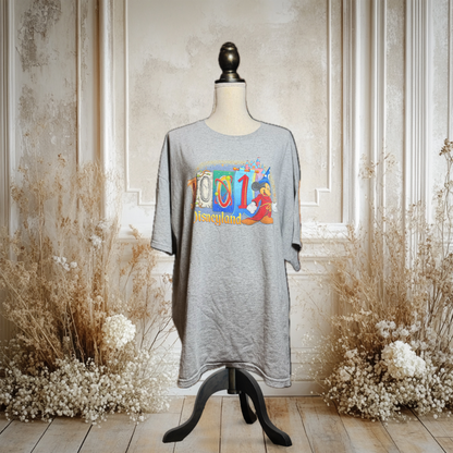 DIsneyland ロゴ弟子君記念Tシャツ【90’s】