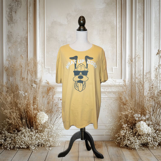 プルートのグラサンTシャツ【Disney Land】