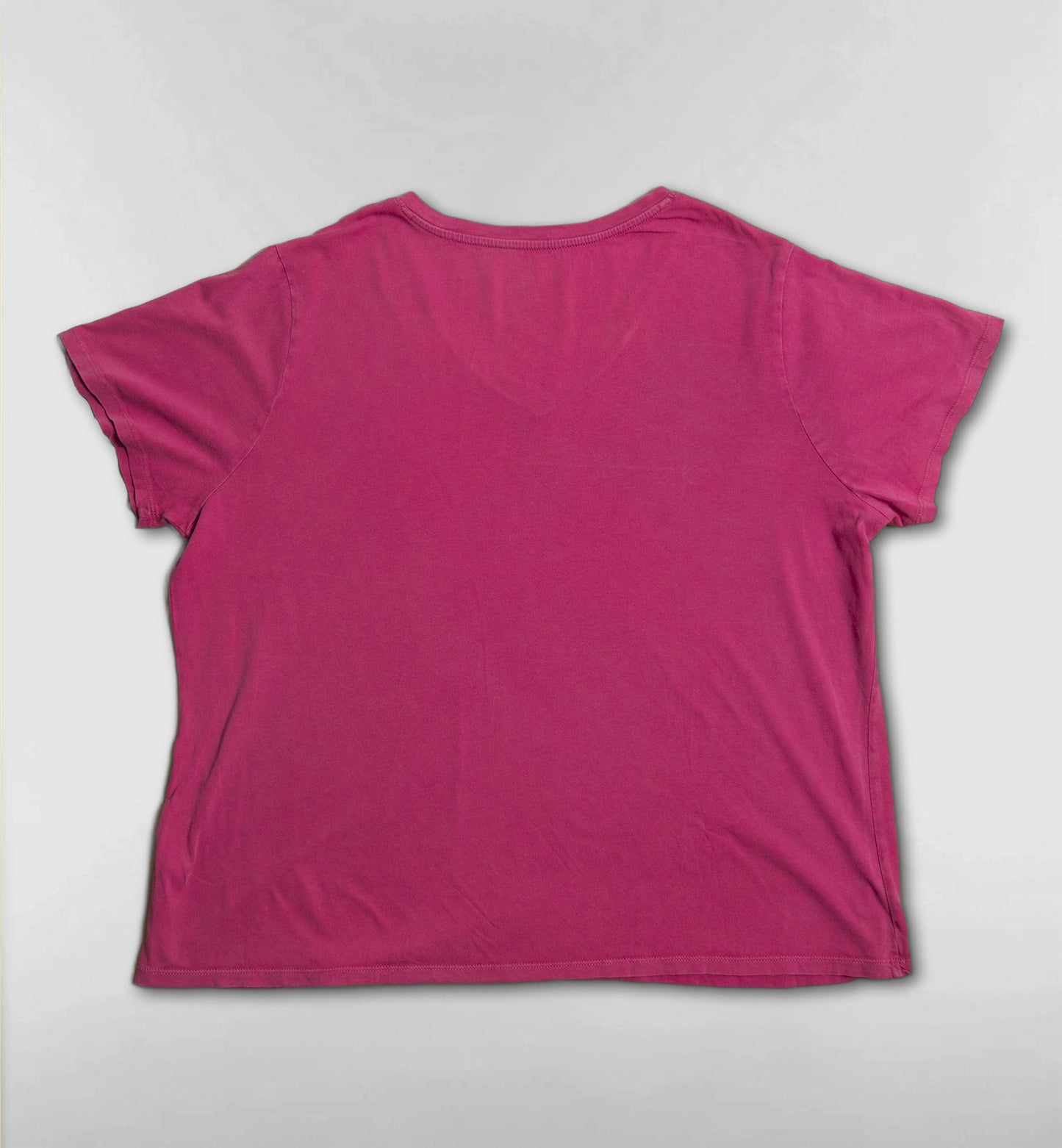 WDW ミッキー クラシック VネックTシャツ【ピンク】
