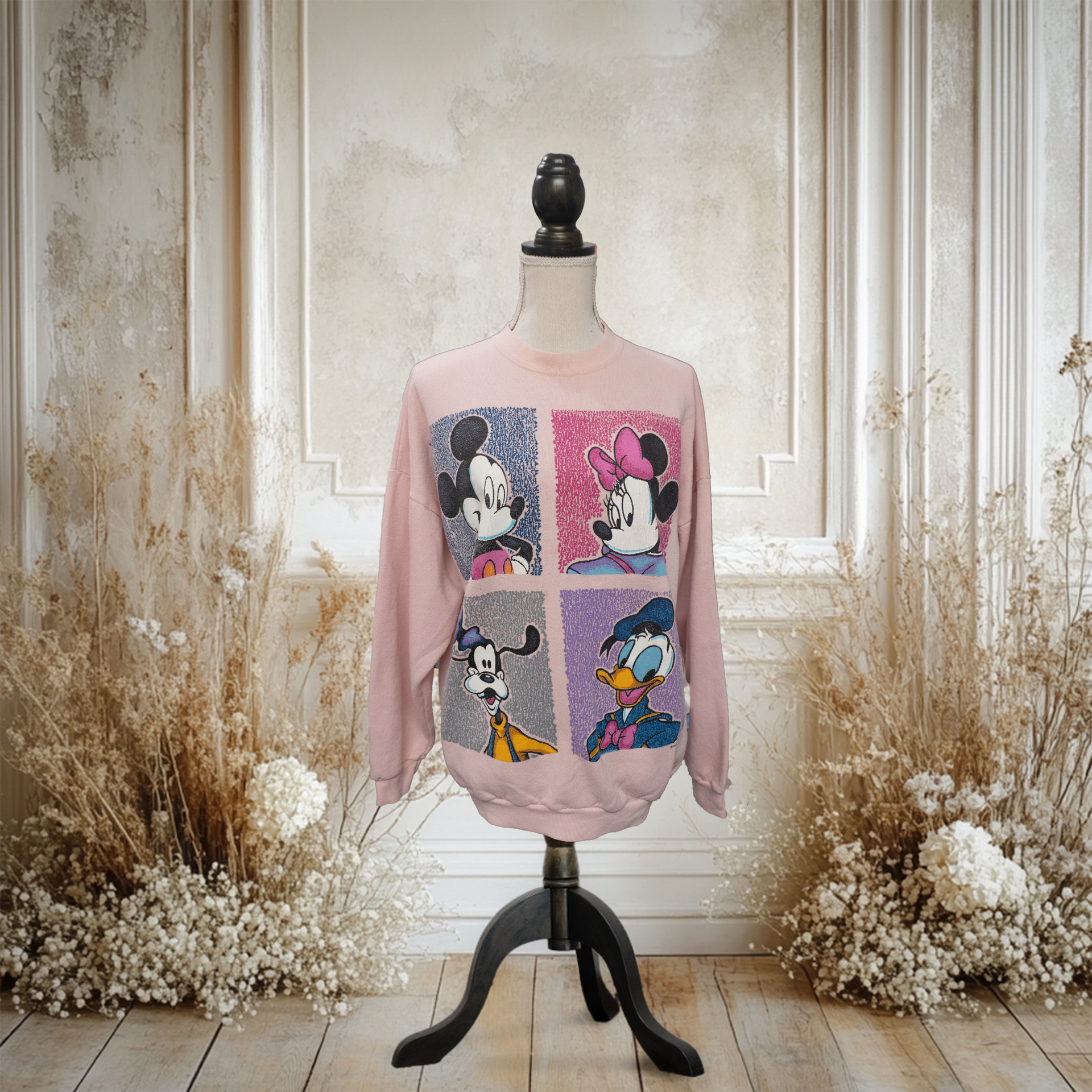 四分割フレンズスウェット(ピンク)【90's】 – EverAstar【ディズニー