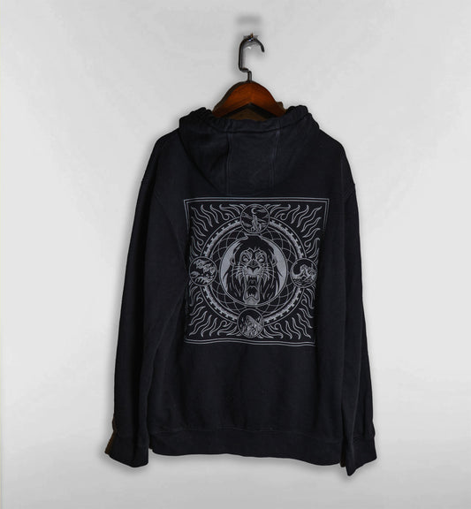 スカーブラックパーカー【Disney×Vans】