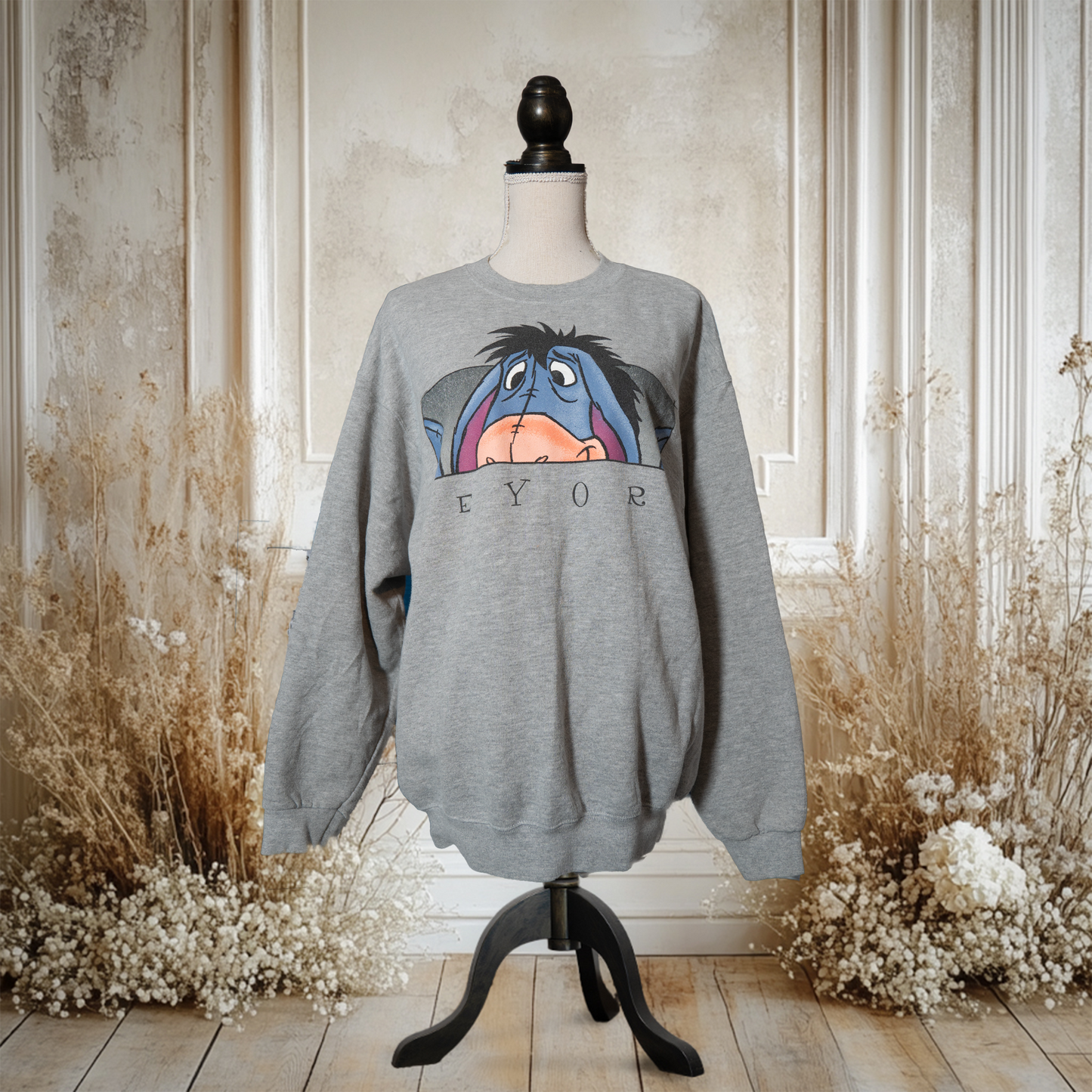 イーヨーの窓覗きスウェット【90's】