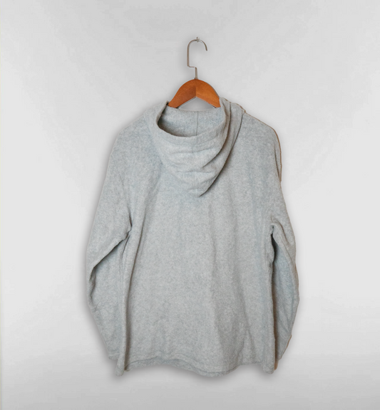 ミッキーのハーフジップロゴパーカー