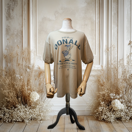 ドナルドのプイッとリンガーTシャツ【海外ディズニーストア】
