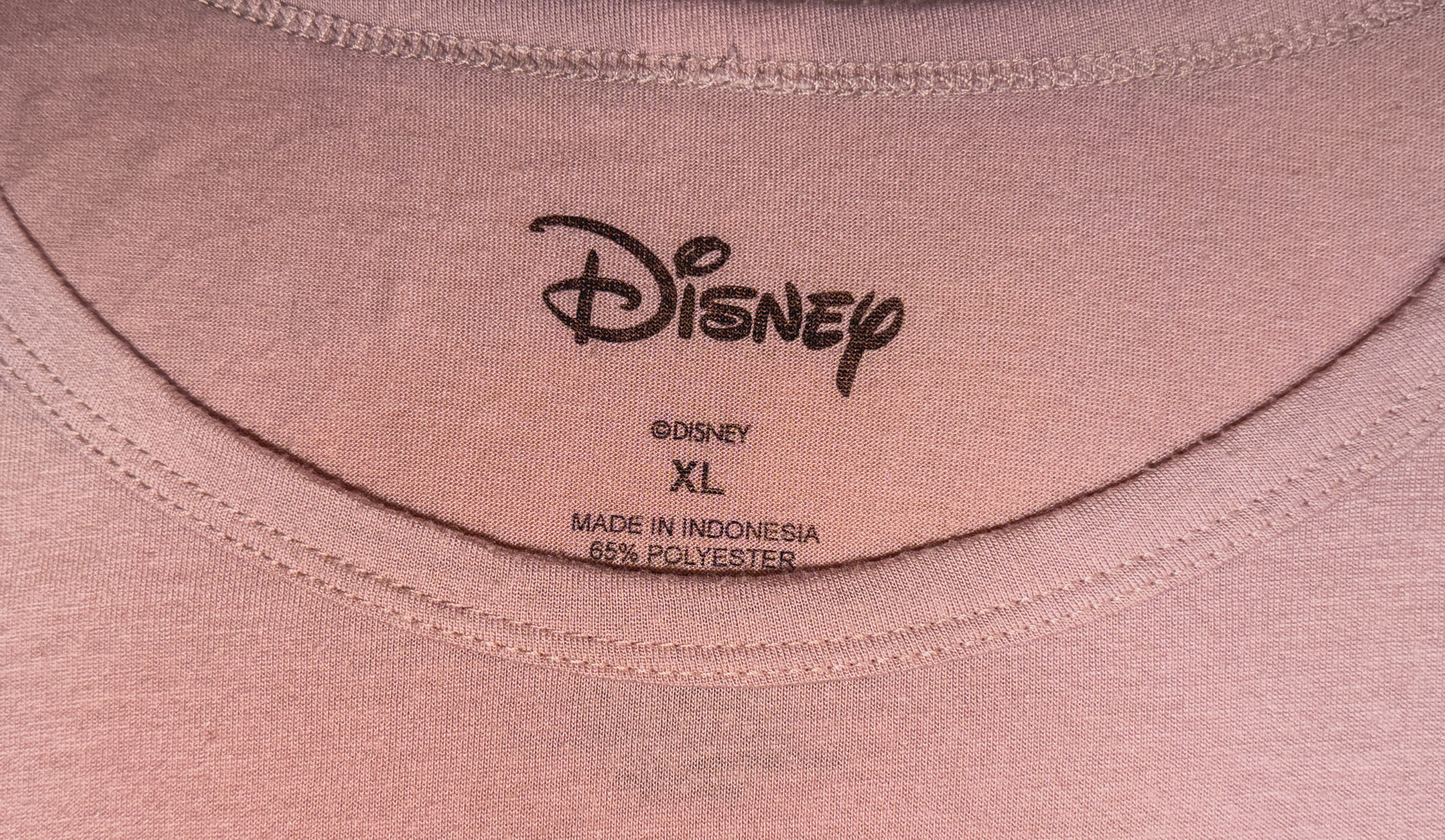 ベルNATURAL BEAUTYTシャツ【ピンク】 タグ（Disney）
