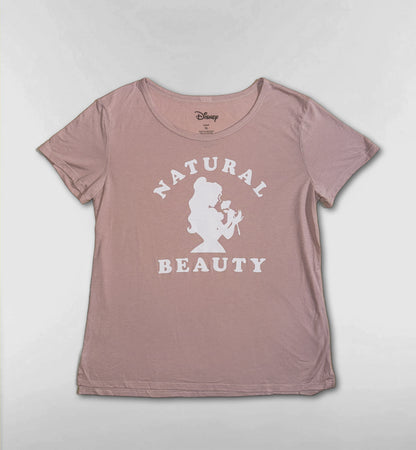 ベルNATURAL BEAUTYTシャツ【ピンク】