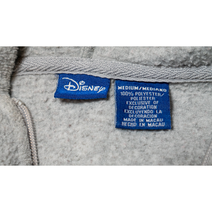 ミッキーの刺繍ハーフジップパーカー