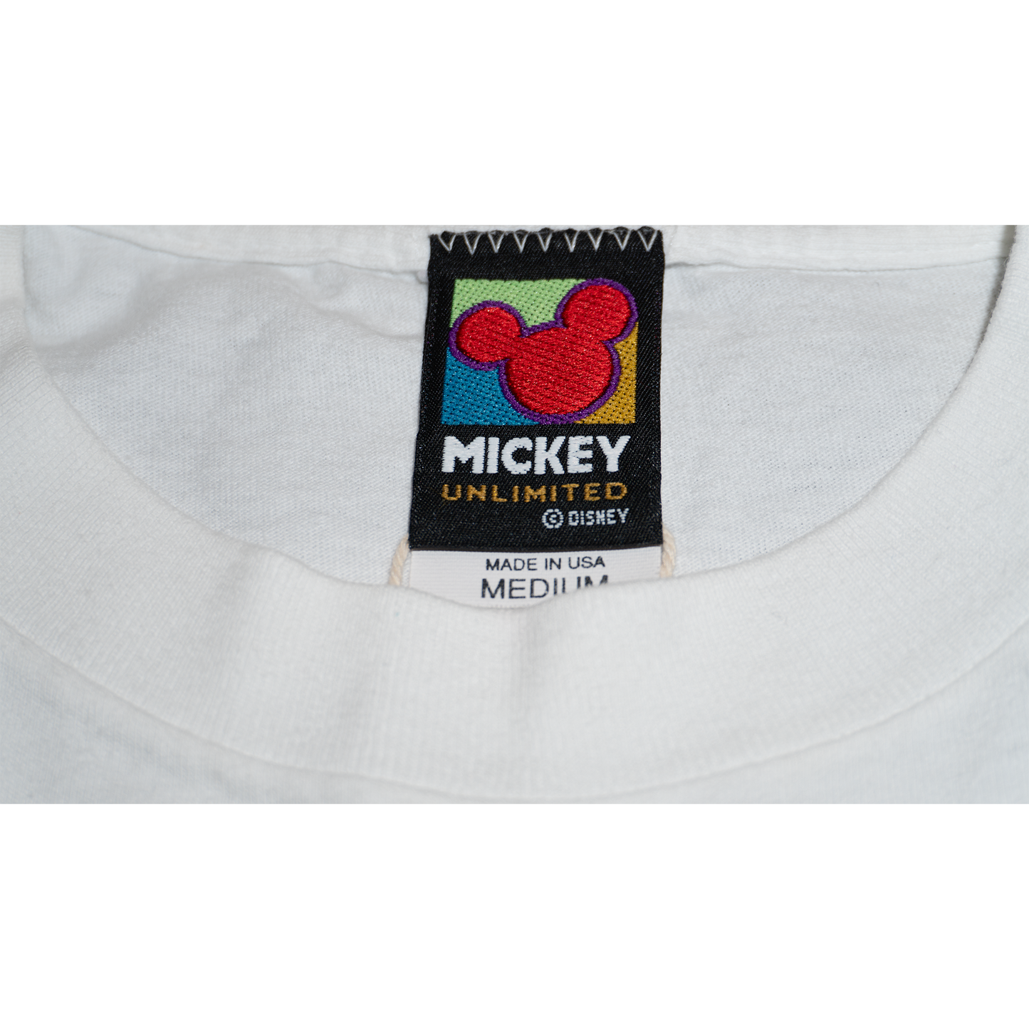 ミニーの激かわサイズなロゴTシャツ90's【Mickey UNLIMITED】