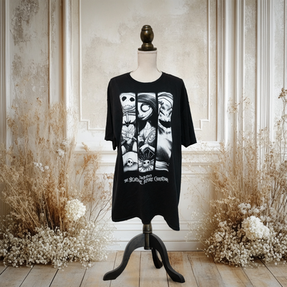 ナイトメアー・ビフォア・クリスマス黒Tシャツ