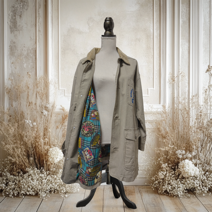 ガソリンスタンドジャケット風カバーオール【~90's】