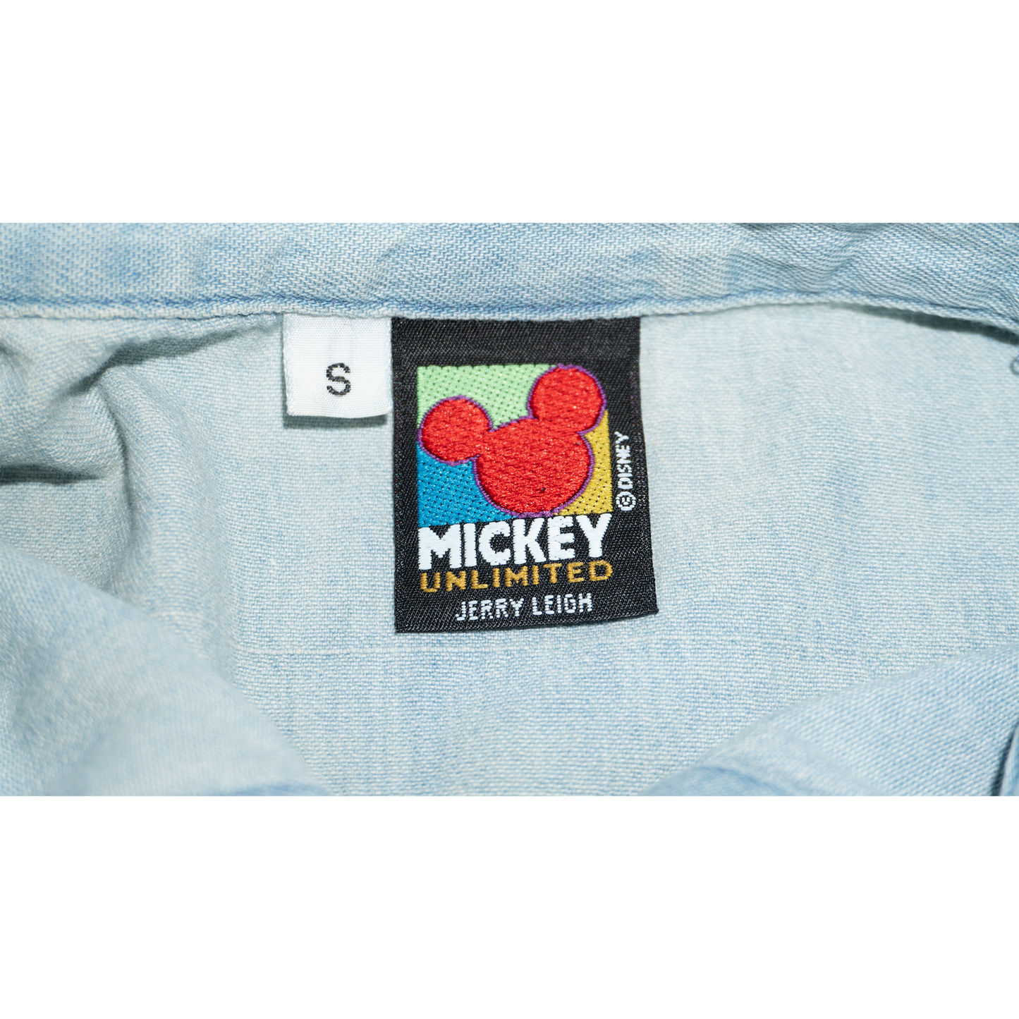 ミッキー”ストリートスタイル”なデニムシャツ【90's】
