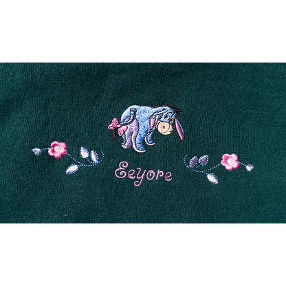 イーヨー 刺繍クルースウェット【90s–00s／FRUIT OF THE LOOM】