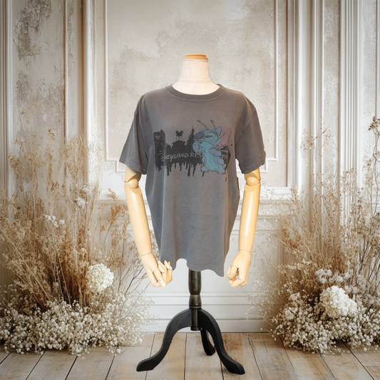 スティッチ悪い子パリディズニーでいたずらTシャツ【00s】【ディズニーランドパリ】