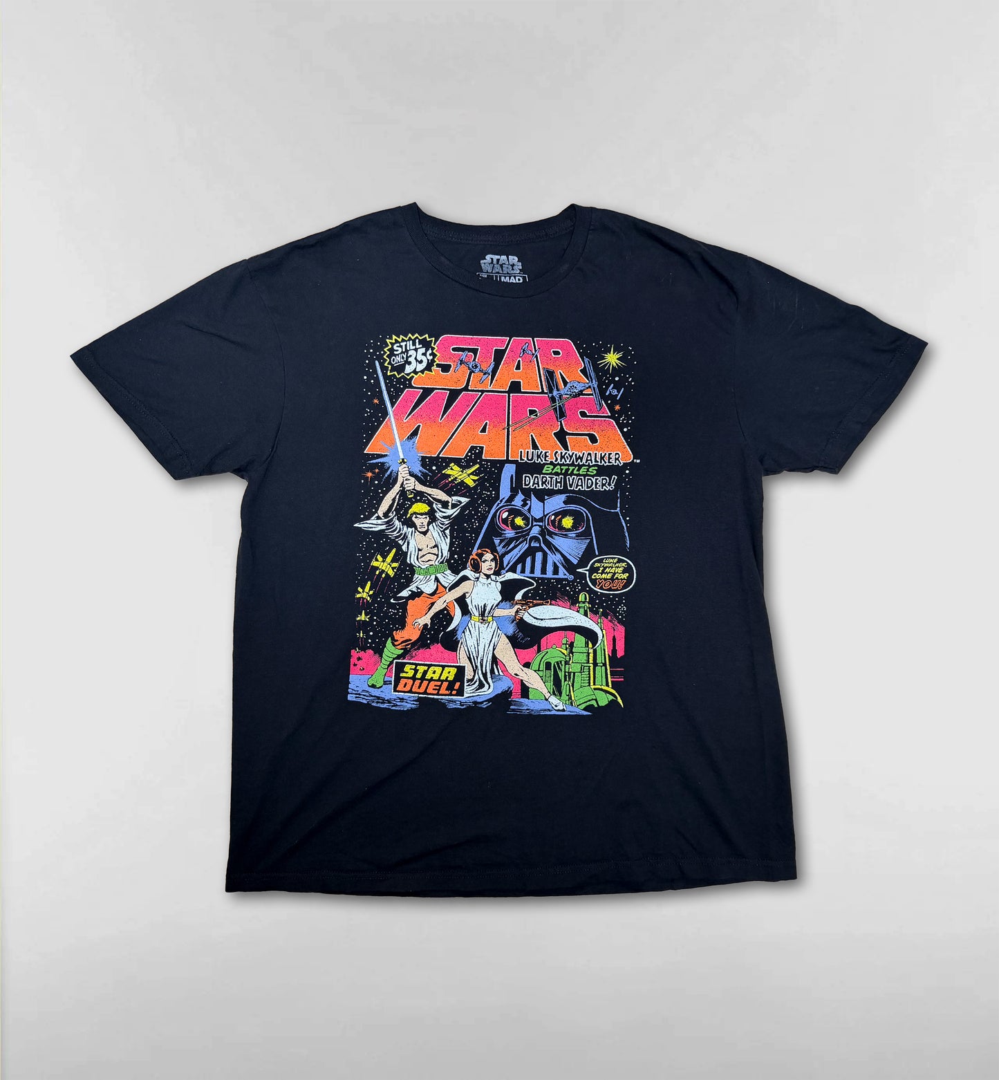 Star Warsアメコミ風ヴィンテージTシャツ