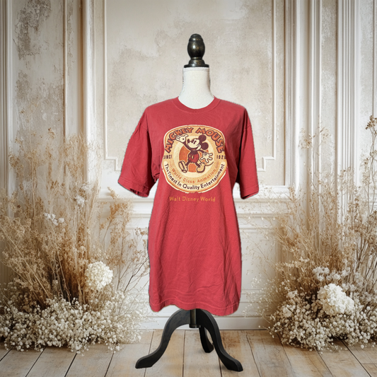 【〜10/31期間限定セール】ミッキー クラシックラベル Tシャツ【90s–00s Walt Disney World】