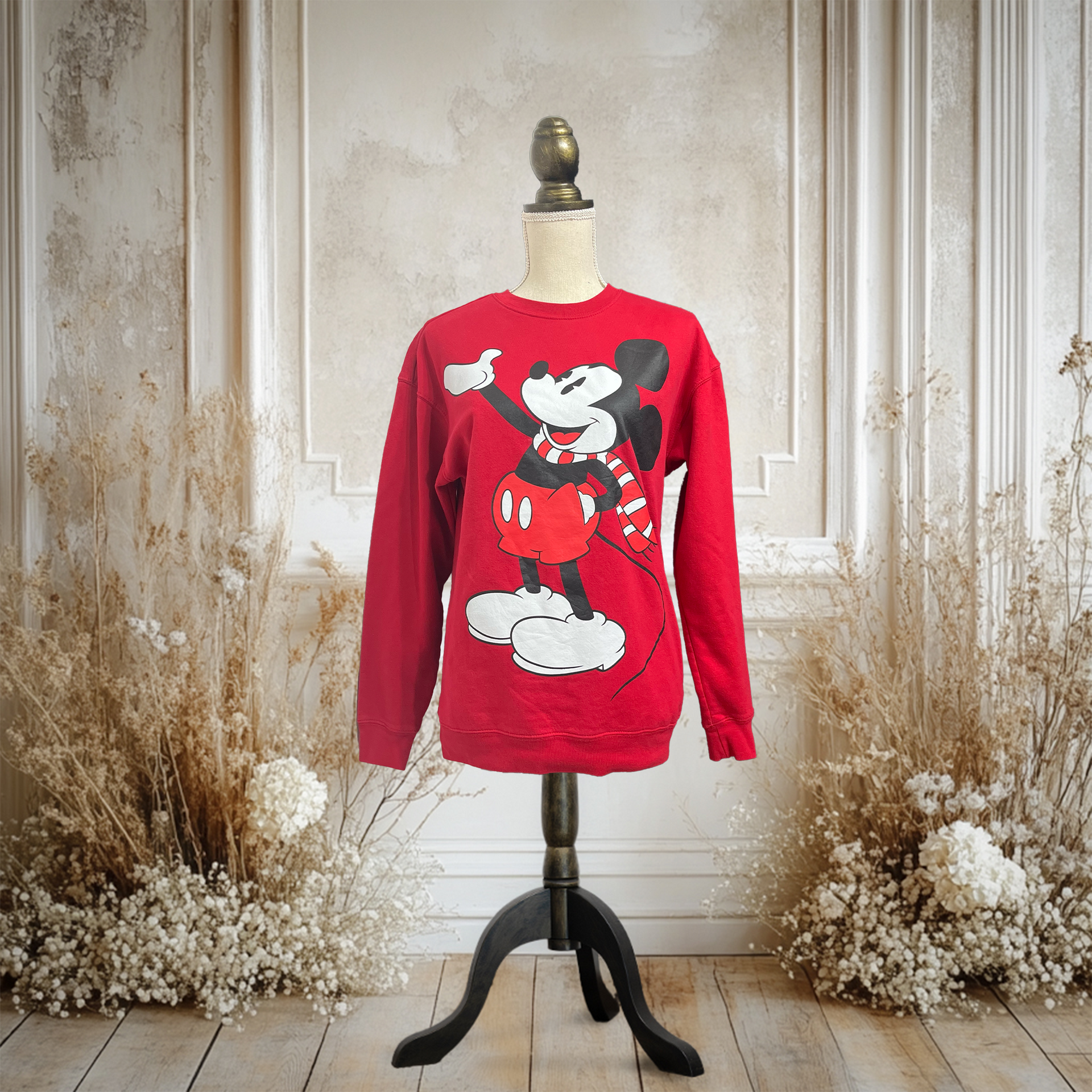 冬のマフラーミッキースウェット – EverAstar【ディズニーメインの古着