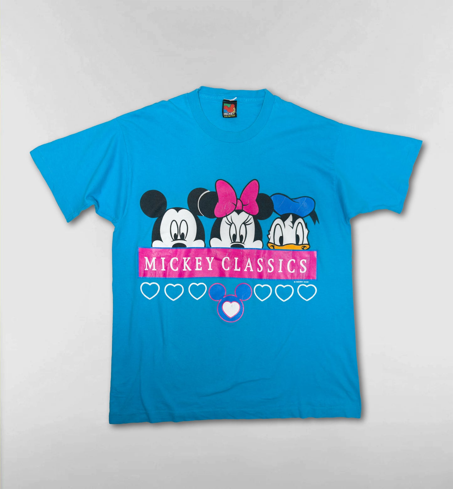 ミッキー&フレンズ クラシックTシャツ ブルー