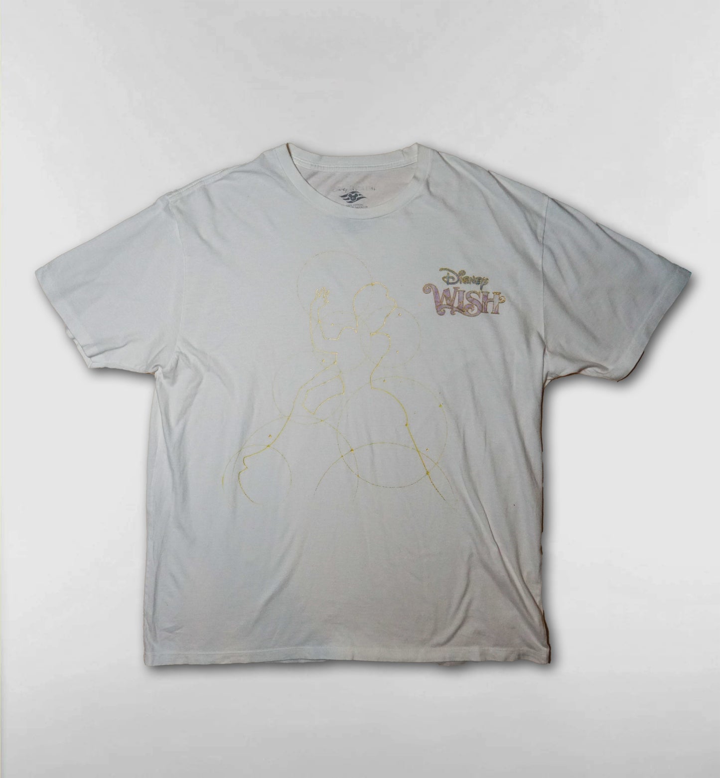 ディズニークルーズラインWish号シンデレラTシャツ