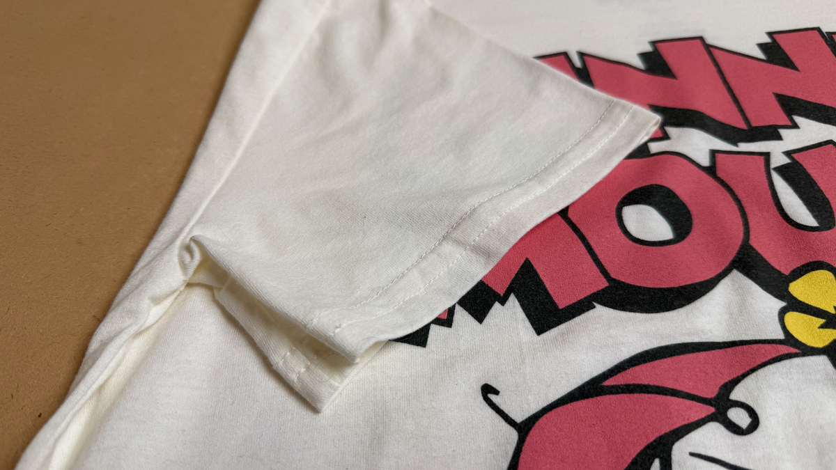 ミニーのロゴプリントTシャツ【ホワイト】