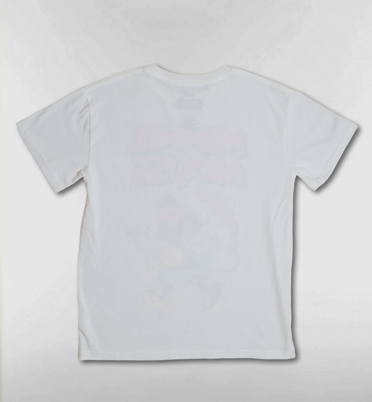 ミニーのロゴプリントTシャツ【ホワイト】