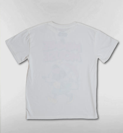 ミニーのロゴプリントTシャツ【ホワイト】