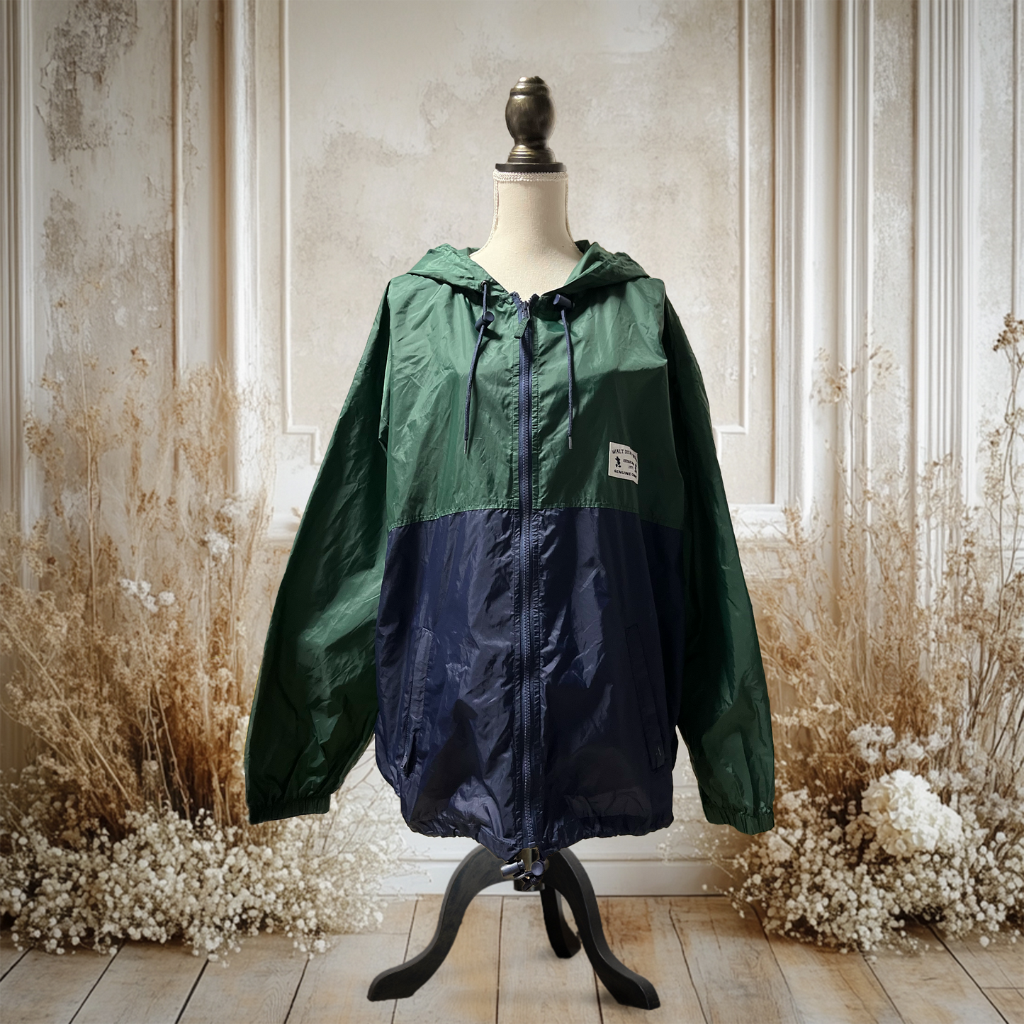 ミッキーのナイロンライトジャケット【90〜00's】