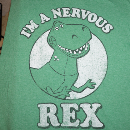 レックスの心配性Tシャツ【PIXAR】