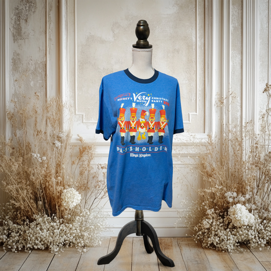 ドナルドのくるみ割り人形リンガーTシャツ【MK】