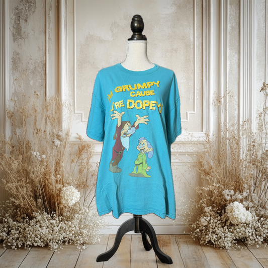 【〜10/31期間限定セール】おこりんぼとおとぼけのブルーTシャツ